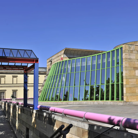 Aussenansicht der Staatsgalerie