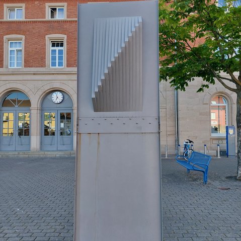 Plastik aus Stahl
