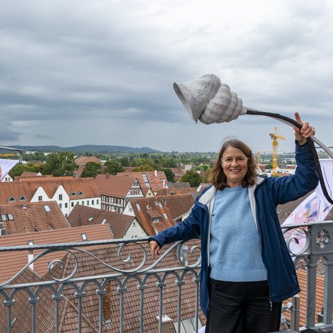 Kunstprojekt "TeckTrack" von Michaela Melián beim Festival ÜBER:MORGEN der KulturRegion Stuttgart