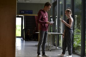 Workshop mit Timo Brunke in Vaihingen an der Enz im Rahmen des Projekts #sprichklartext der KulturRegion Stuttgart 2017