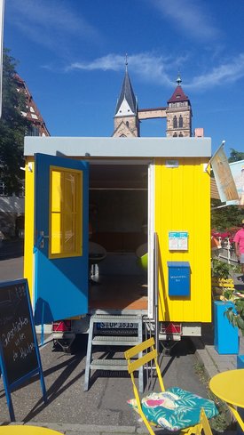 »Geschichten unter der Haube« 2019: Der Pop-up-Salon in Esslingen am Neckar