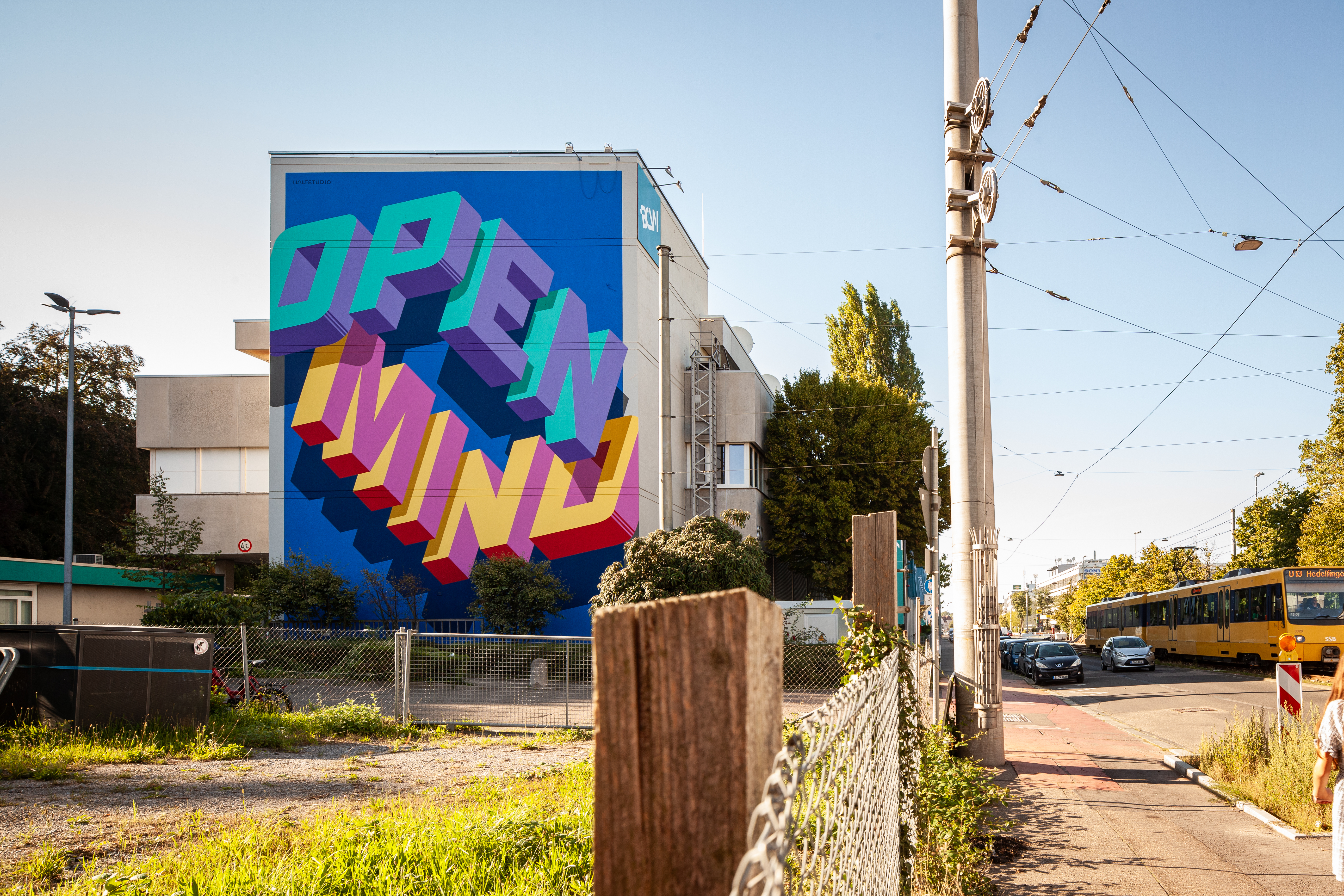 Kunst auf Hausfassade