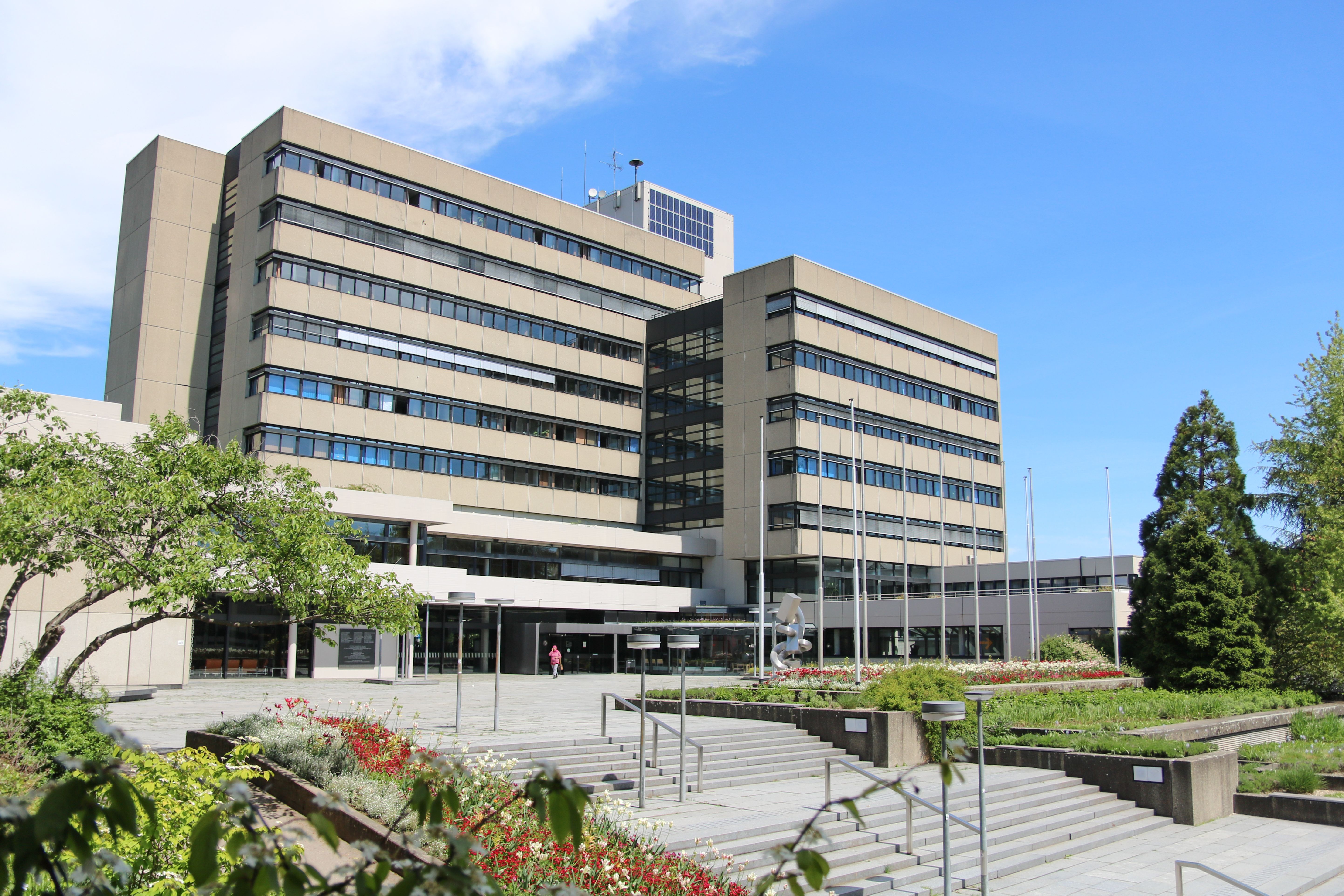 Aussenansicht des Rathauses