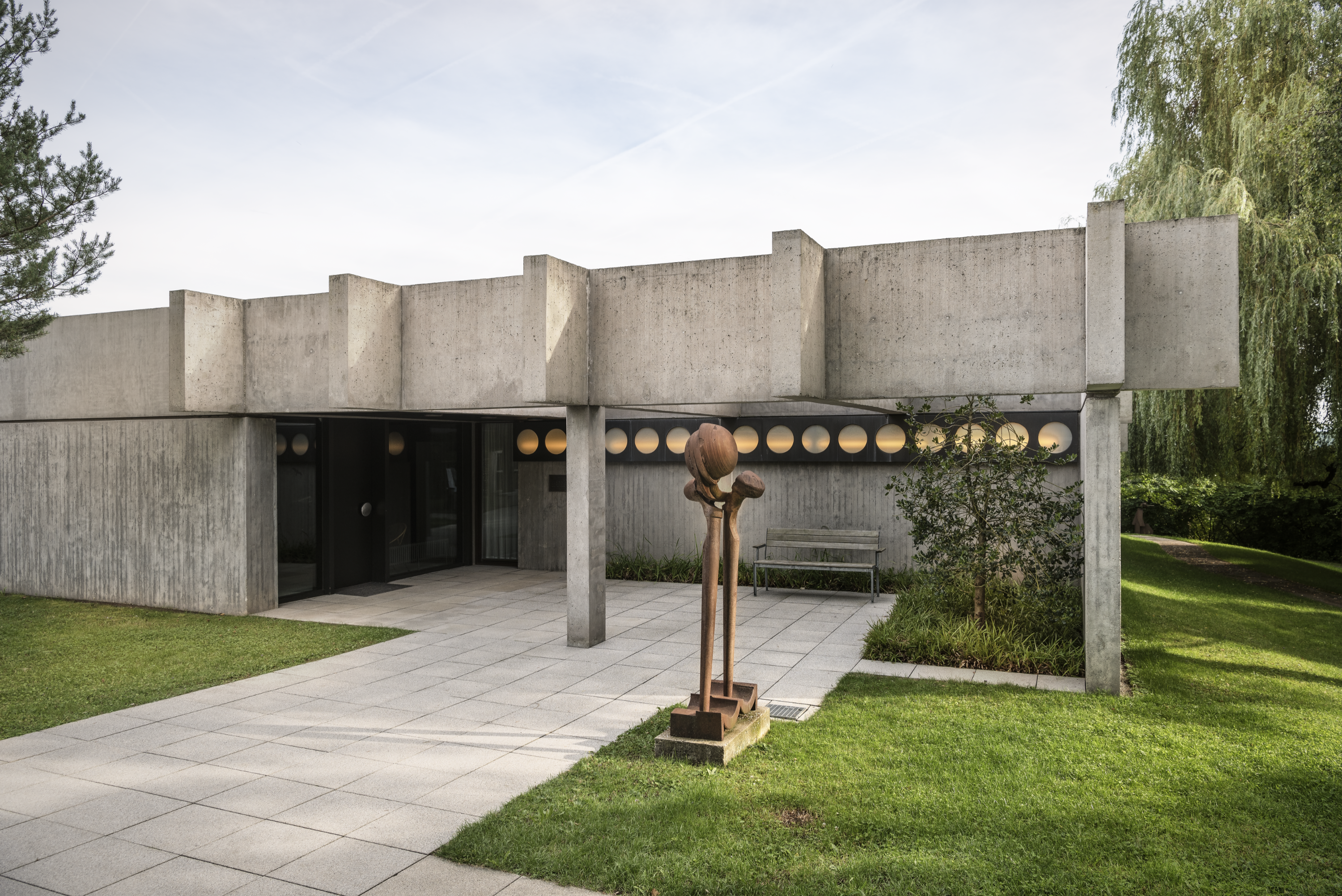 Aussenansicht des Gebäudes der Sammlung Domnick