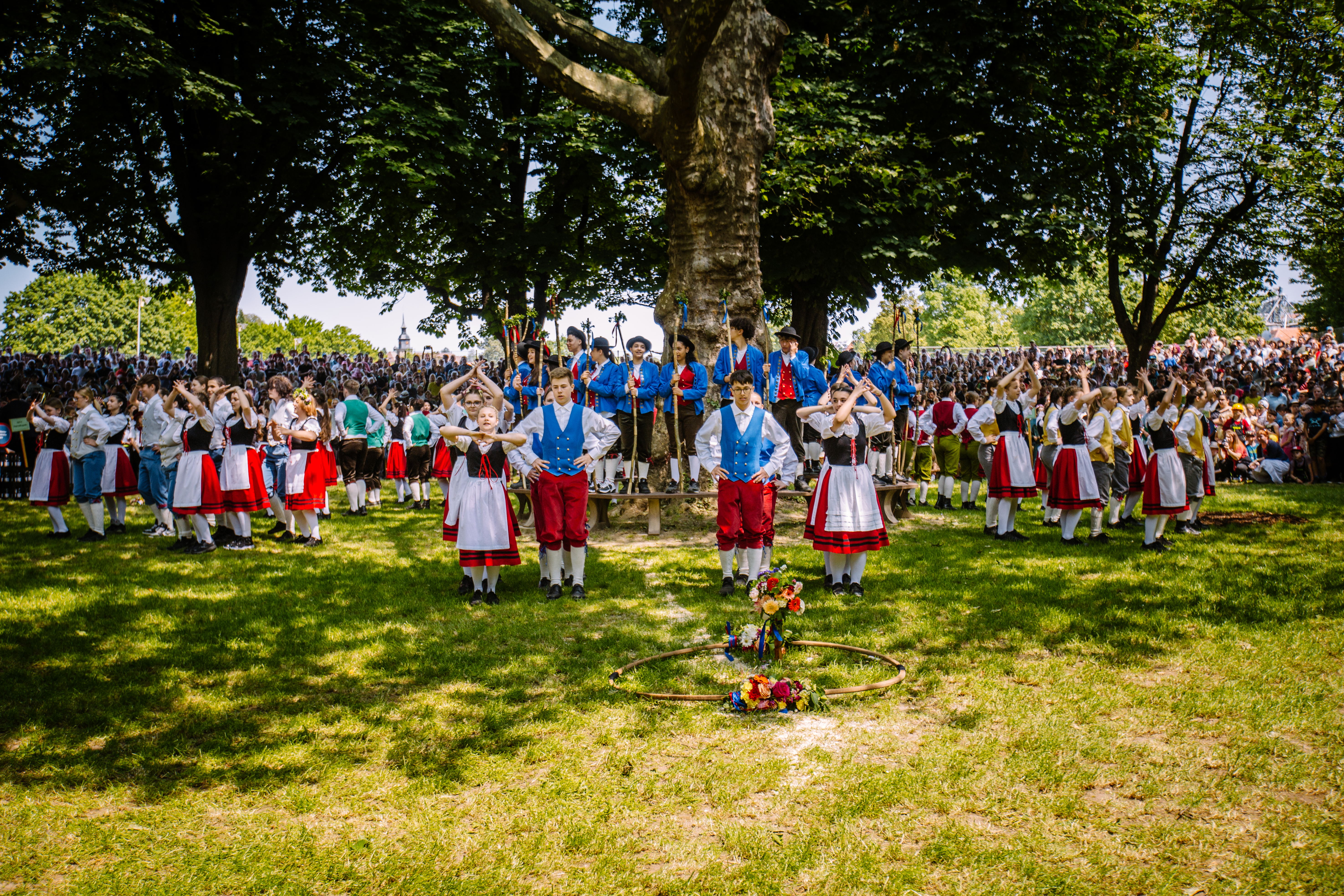Flössertanz am Rondell