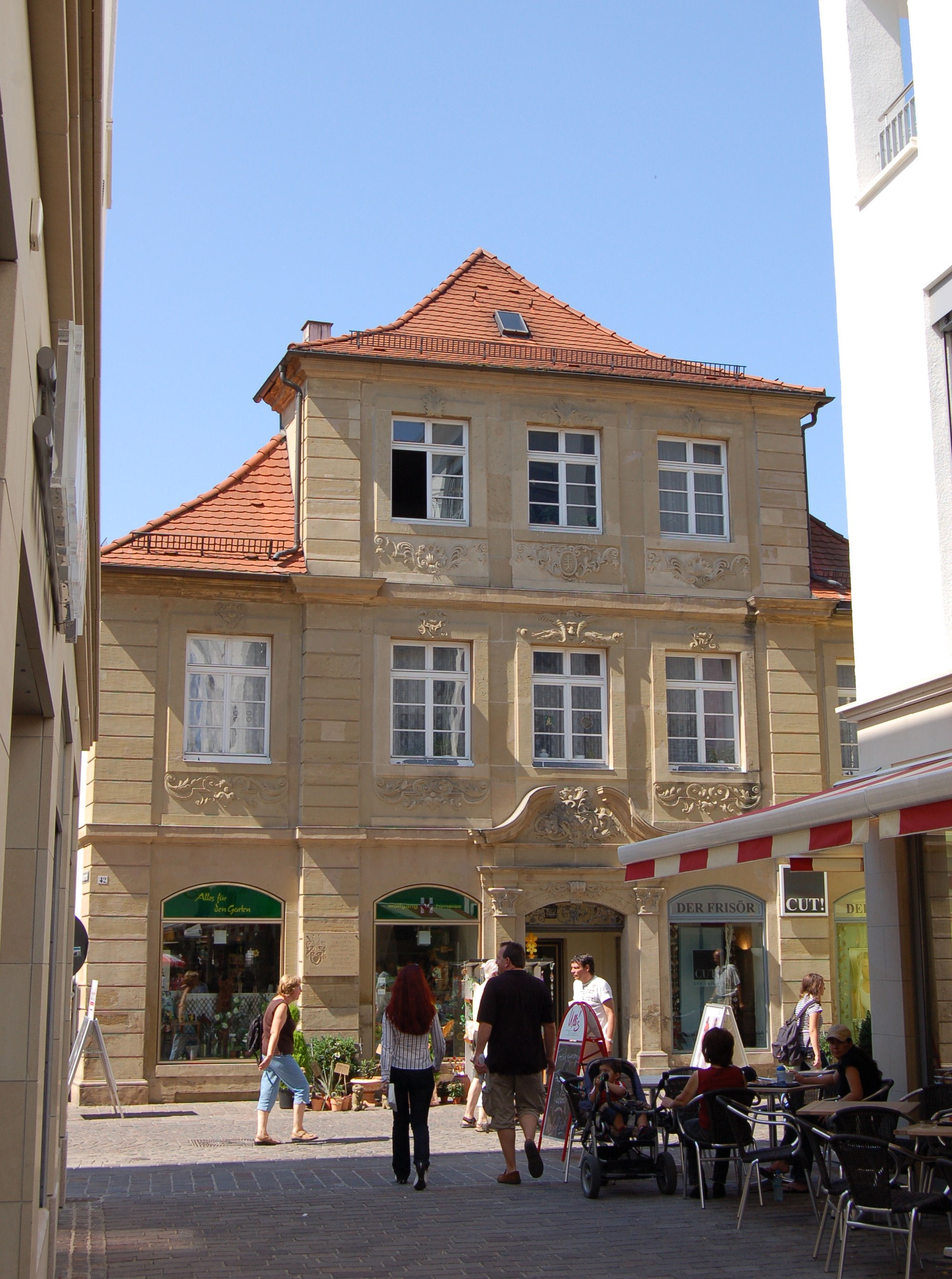 Aussenansicht Haus Sator