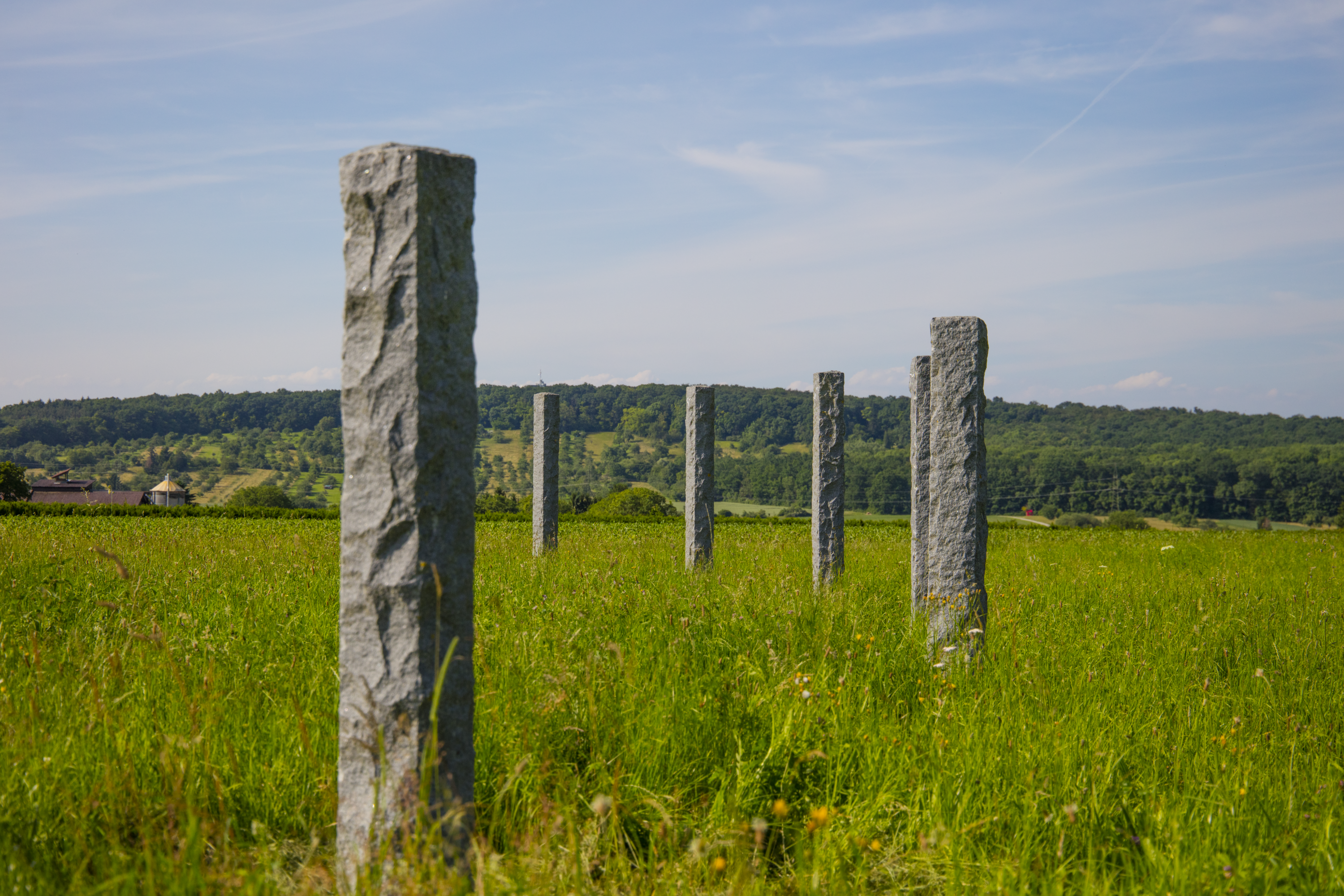 Blick auf Besinnungsweg