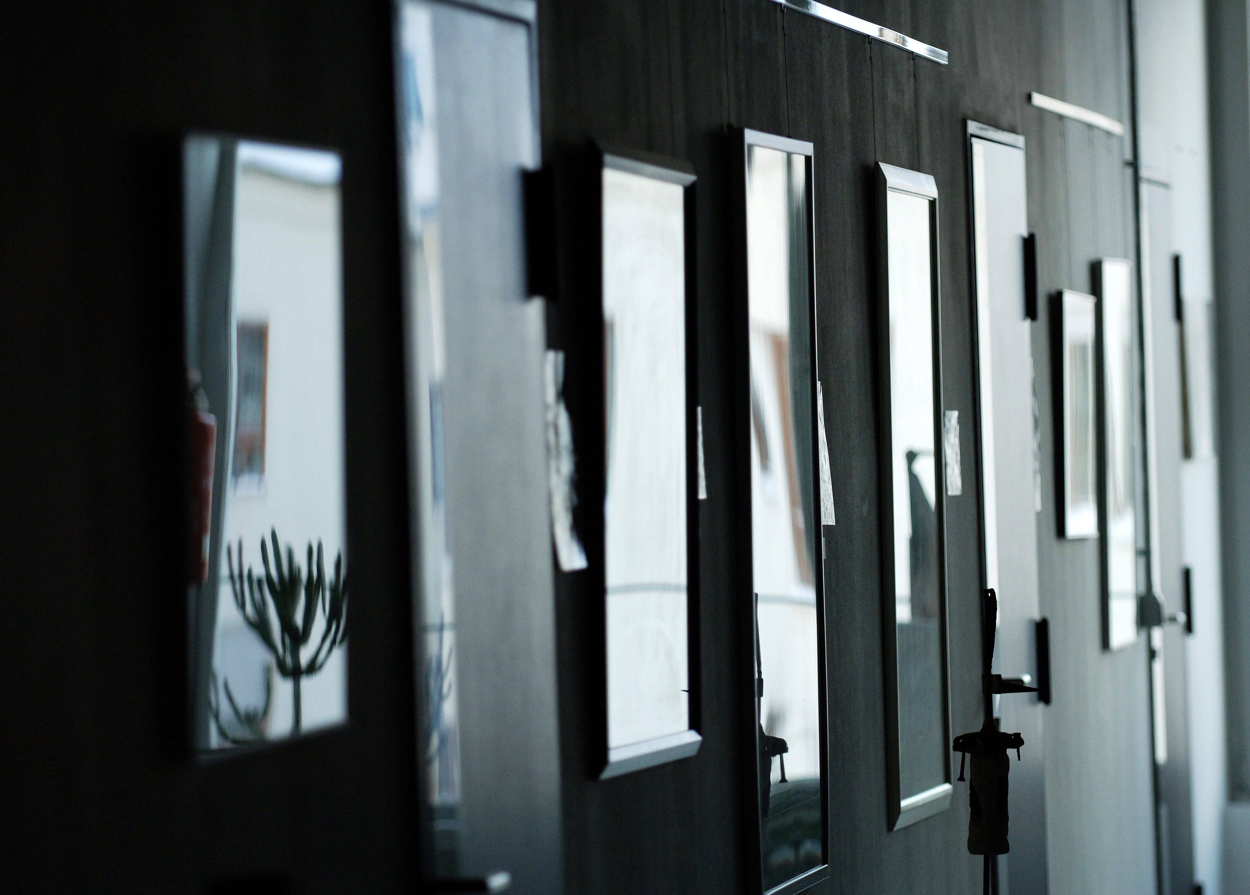 Blick in die Ausstellung der Galerie