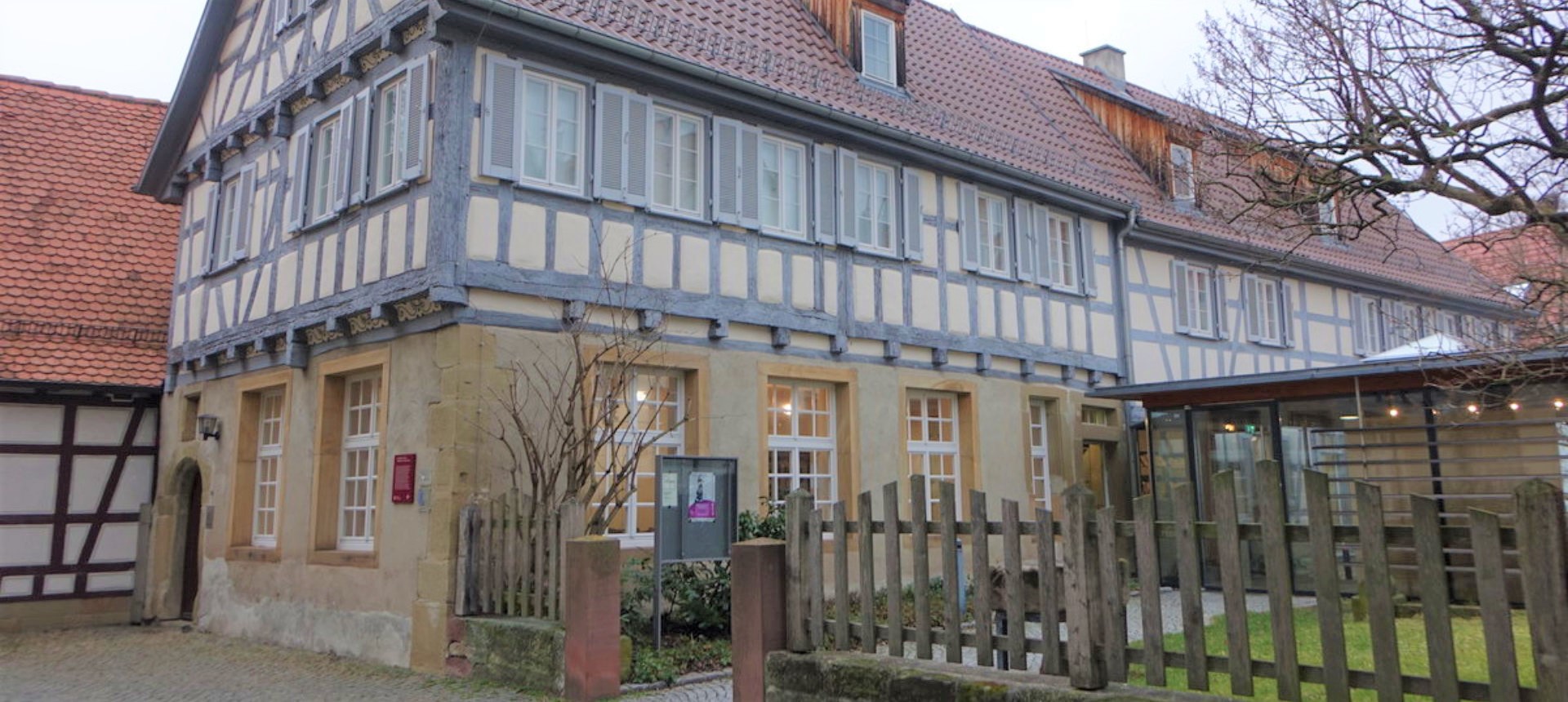 Stadtmuseum Leonberg, untergebracht in einem schönen, alten Fachwerkhaus
