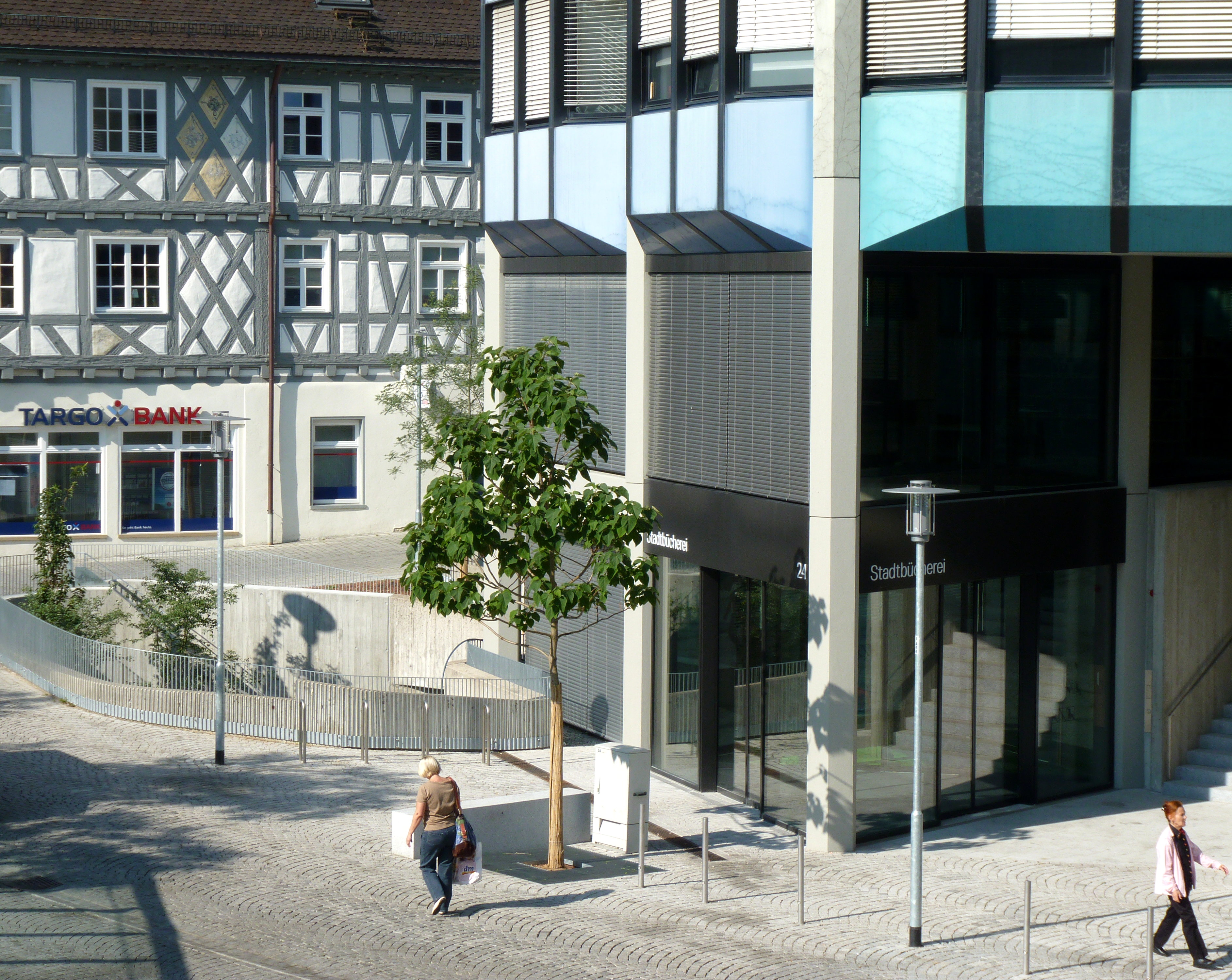 Aussenansicht Stadtbücherei Waiblingen